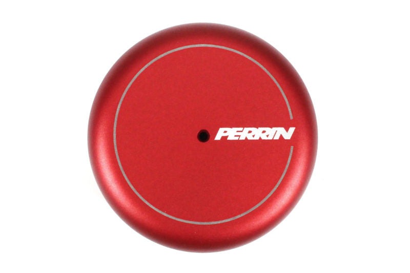 PERRIN Oil Filter Cover (Red) - 2015-2024 Subaru WRX / 2013-2016 Scion FR-S / 2013-2024 Subaru BRZ / 2017-2020 Toyota 86 / 2022-2024 GR86