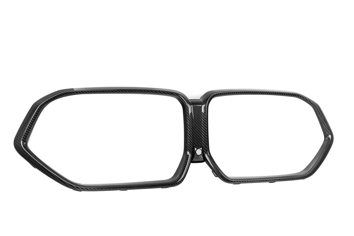 X5M F95 LCI OEM Style Dry Carbon Fiber Front Grill Frame
