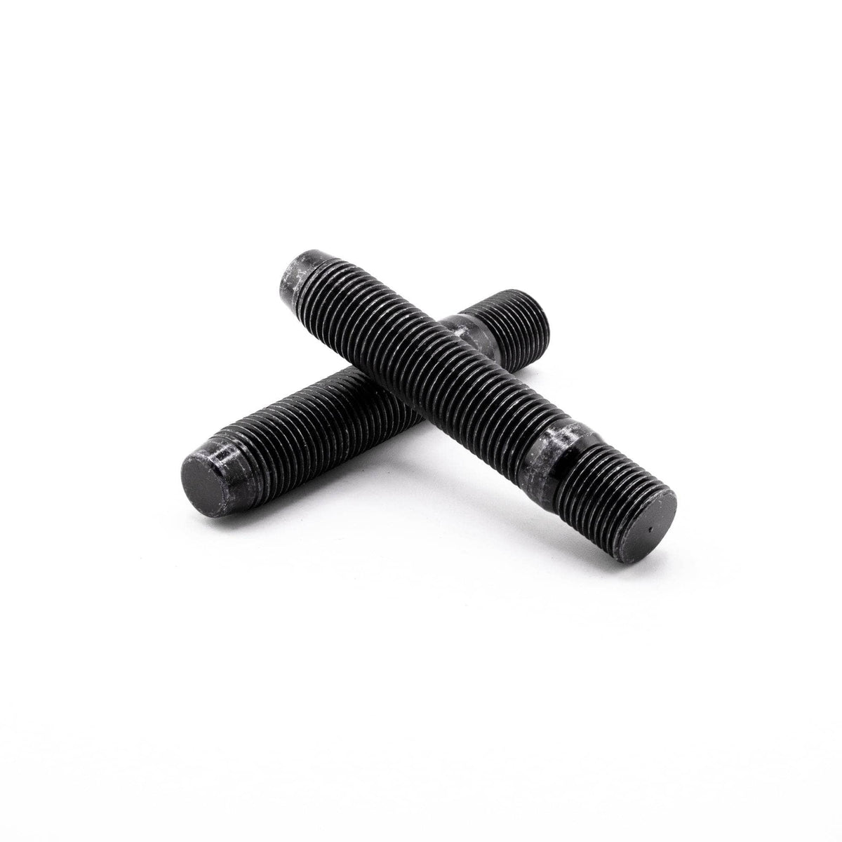 14 x 1.25 to 14 x 1.5 Endurance Race Conversion Stud Kit 78mm with 17mm Black Conical Seat Nuts