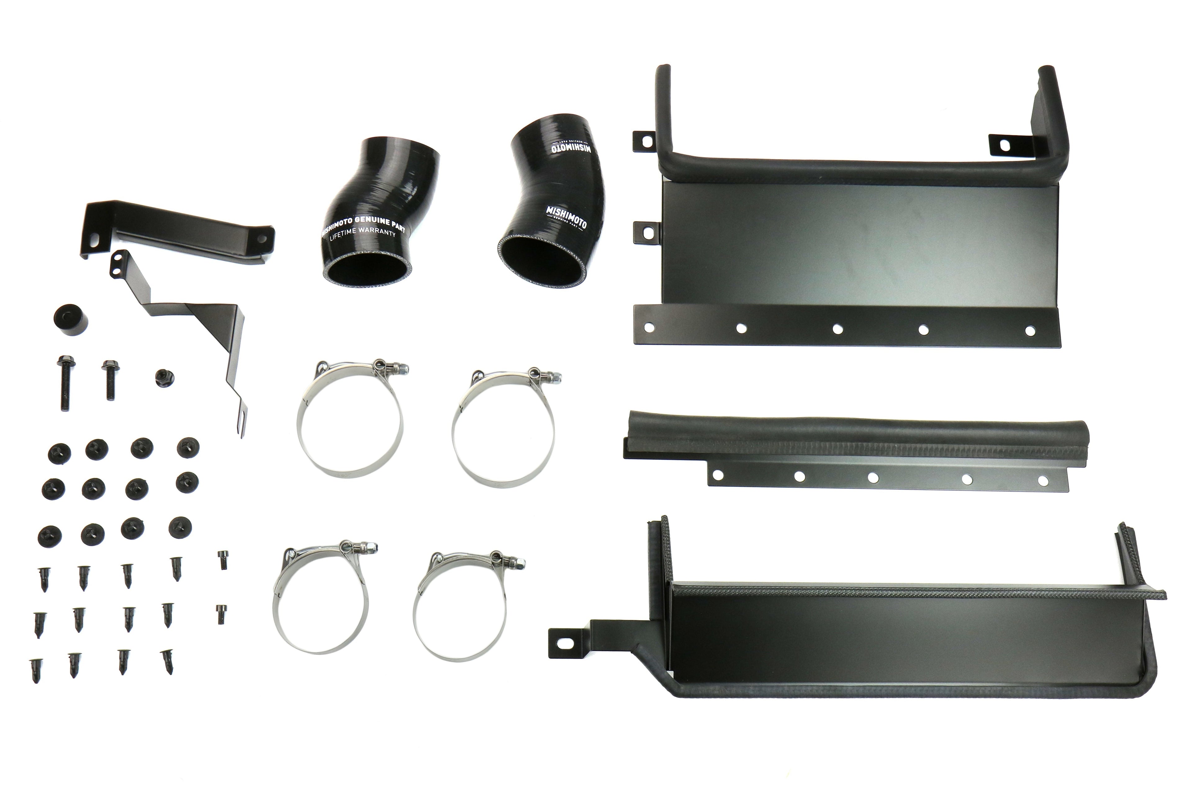 Mishimoto Performance Top Mount Intercooler and Charge Pipe Kit - 2015+ WRX-Silver Intercooler Only