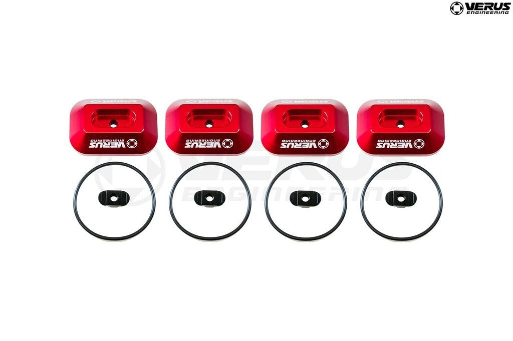 Verus Jack Pucks/ Replacement Jack Pads - Red - Toyota Supra
