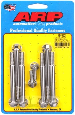 ARP LS1 LS2 SS Hex Water Pump Bolts w/ Thermostat Housing Bolts Kit