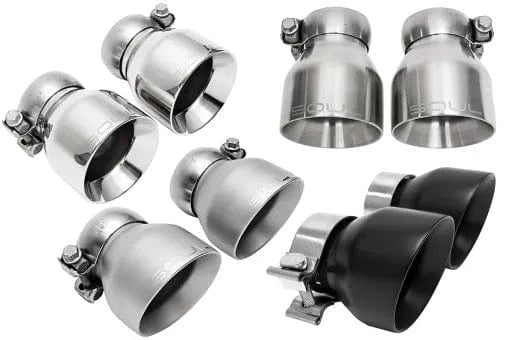 Porsche 718 GT4 / Spyder / GTS Cayman Race Exhaust (Resonated) - Reuse Factory Tips