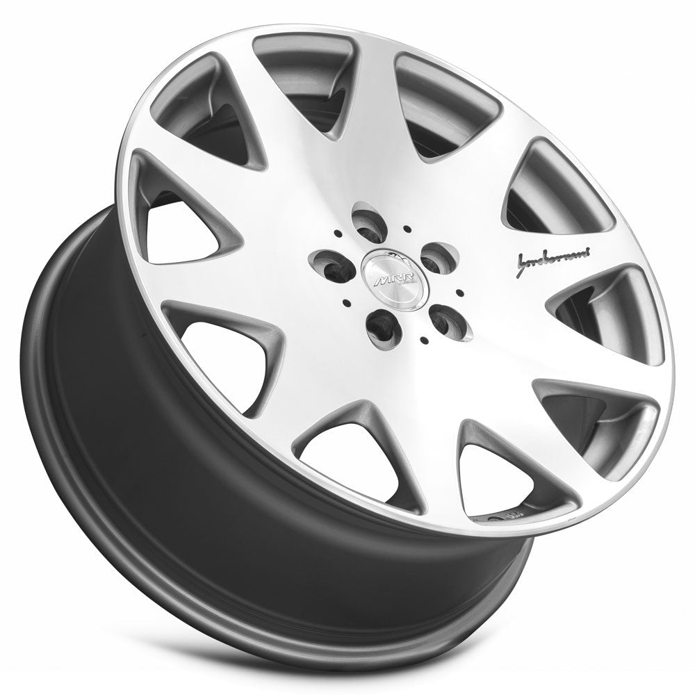 MRR HR3 19" 5x108 Silver Machined Face