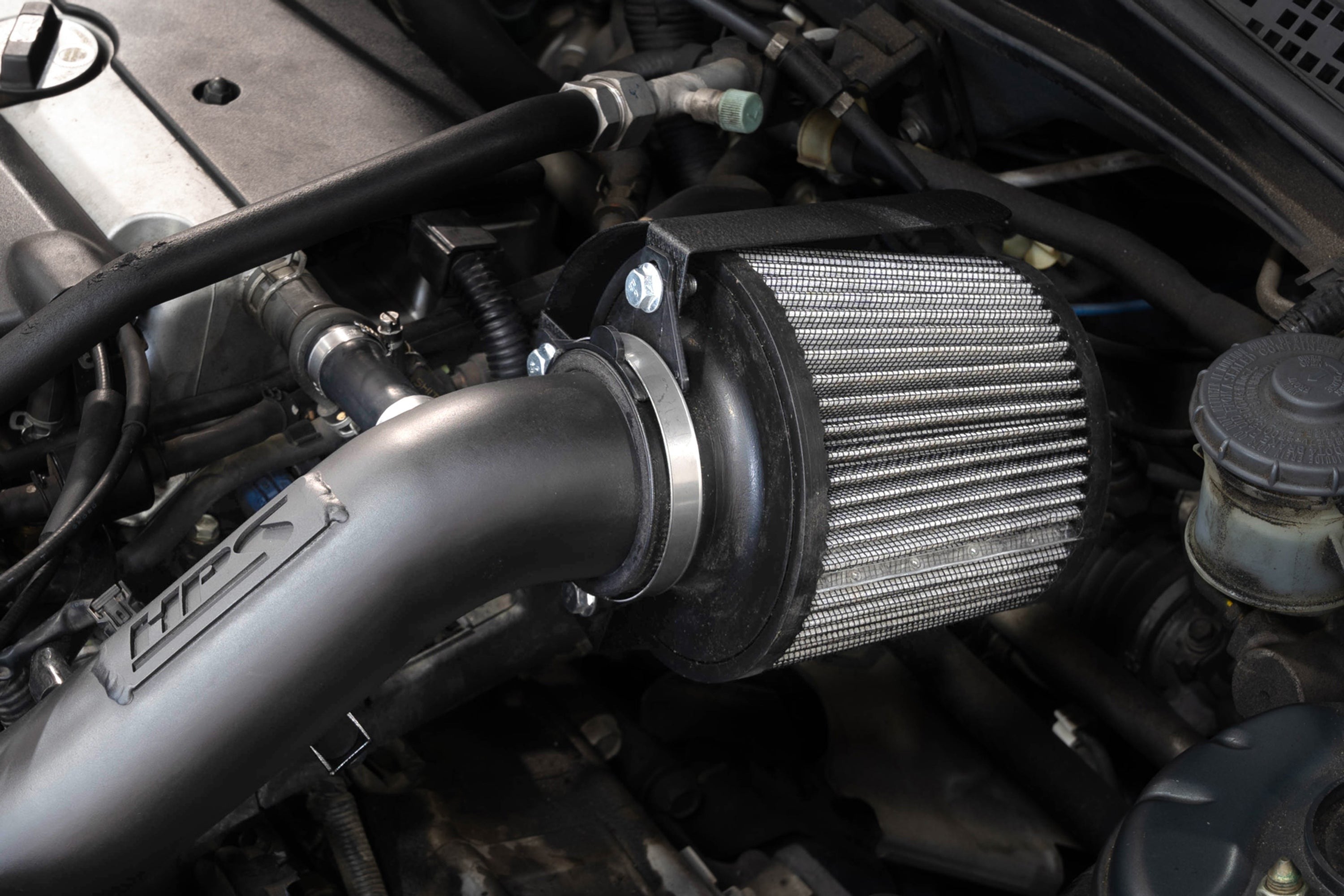 HPS Performance Aluminum Heat Shield for 2.5" 2.75" 3" 3.25" 3.5" Air Filter, HSK-404