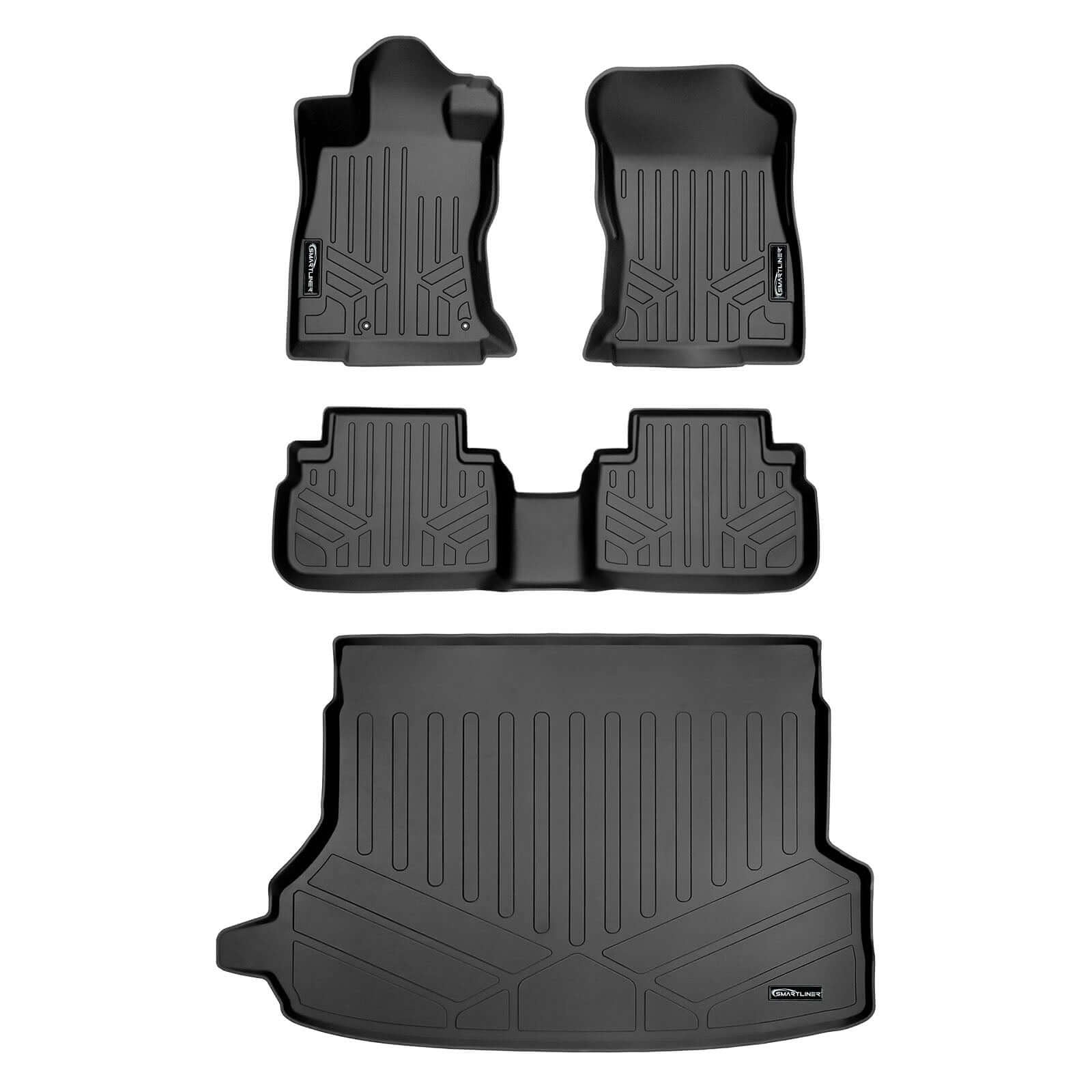 SMARTLINER Custom Fit Floor Liners For 2019-2026 Subaru Forester With or Without Subwoofer