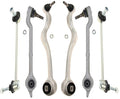 BMW E39 5-Series 6 Piece Front Control Arm Kit By Delphi