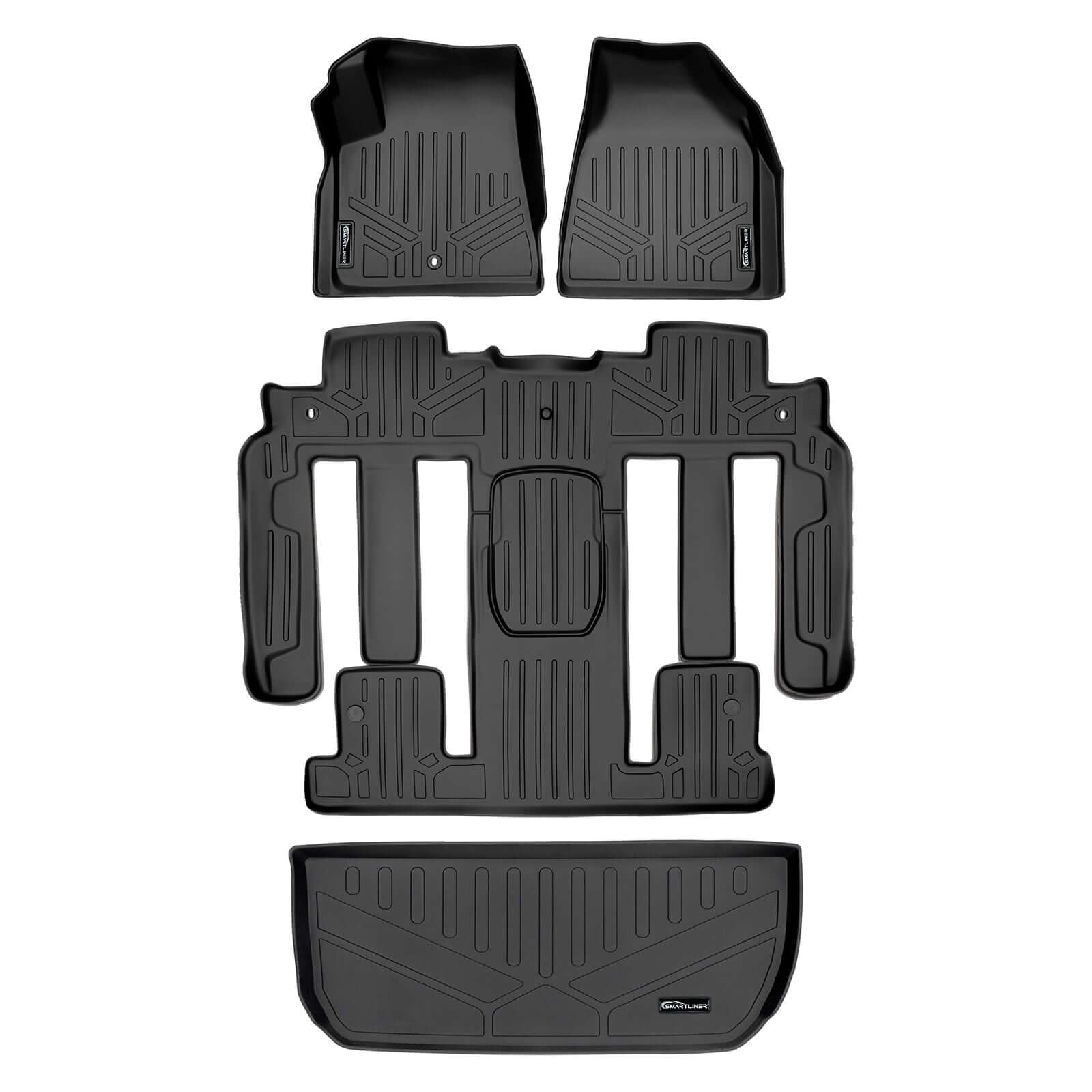 SMARTLINER Floor Liners for Traverse/Enclave (2nd Row Bucket)