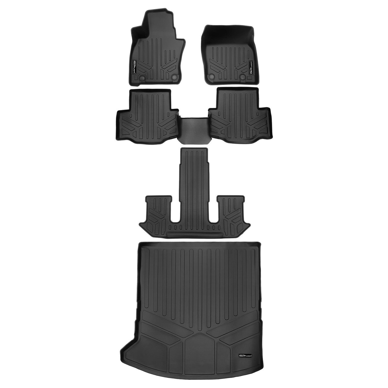 SMARTLINER Floor Liners for 2024-2026 Mazda CX-90 Hybrid/ Plug-In Hybrid