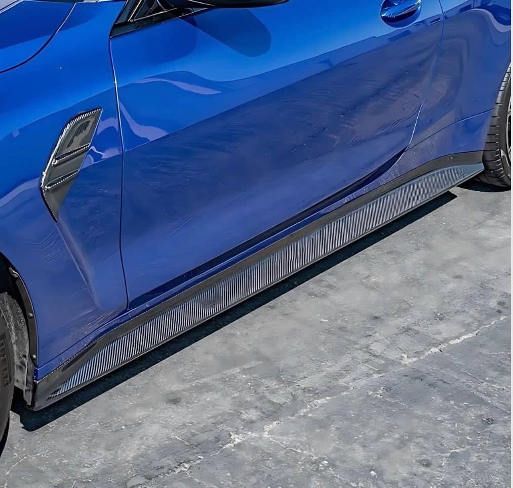 G8X Dry Carbon Fiber V2 Side Skirts