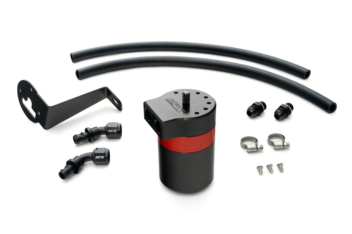 HPS Aluminum Oil Catch Can Kit 2018-2021 Subaru WRX STI 2.5L Turbo VA EJ257, 860-008, Open Box