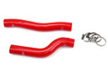 HPS Red Reinforced Silicone Radiator Hose Kit Coolant Hyundai 10-12 Genesis Coupe 2.0T Turbo