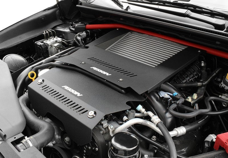 PERRIN Engine Cover Kit (Black) - 2015-2021 Subaru WRX