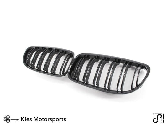 2009-2011 BMW 3 Series (E90) LCI Double Slatted Kidney Grilles