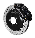 Wilwood FNSL6R 12.88in Front Kit Drilled / Slotted Black - 2013-2021 Scion FR-S / Subaru BRZ / Toyota 86