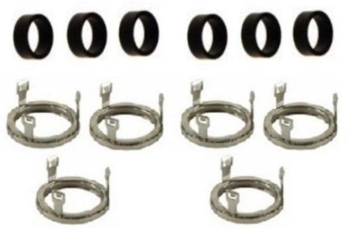 BMW E9X 335i N54 Fuel Injector Seal Kit OEM 13537584315