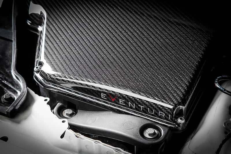 Eventuri BMW E9X M3 (S65) Black Carbon Airbox Lid - Gloss
