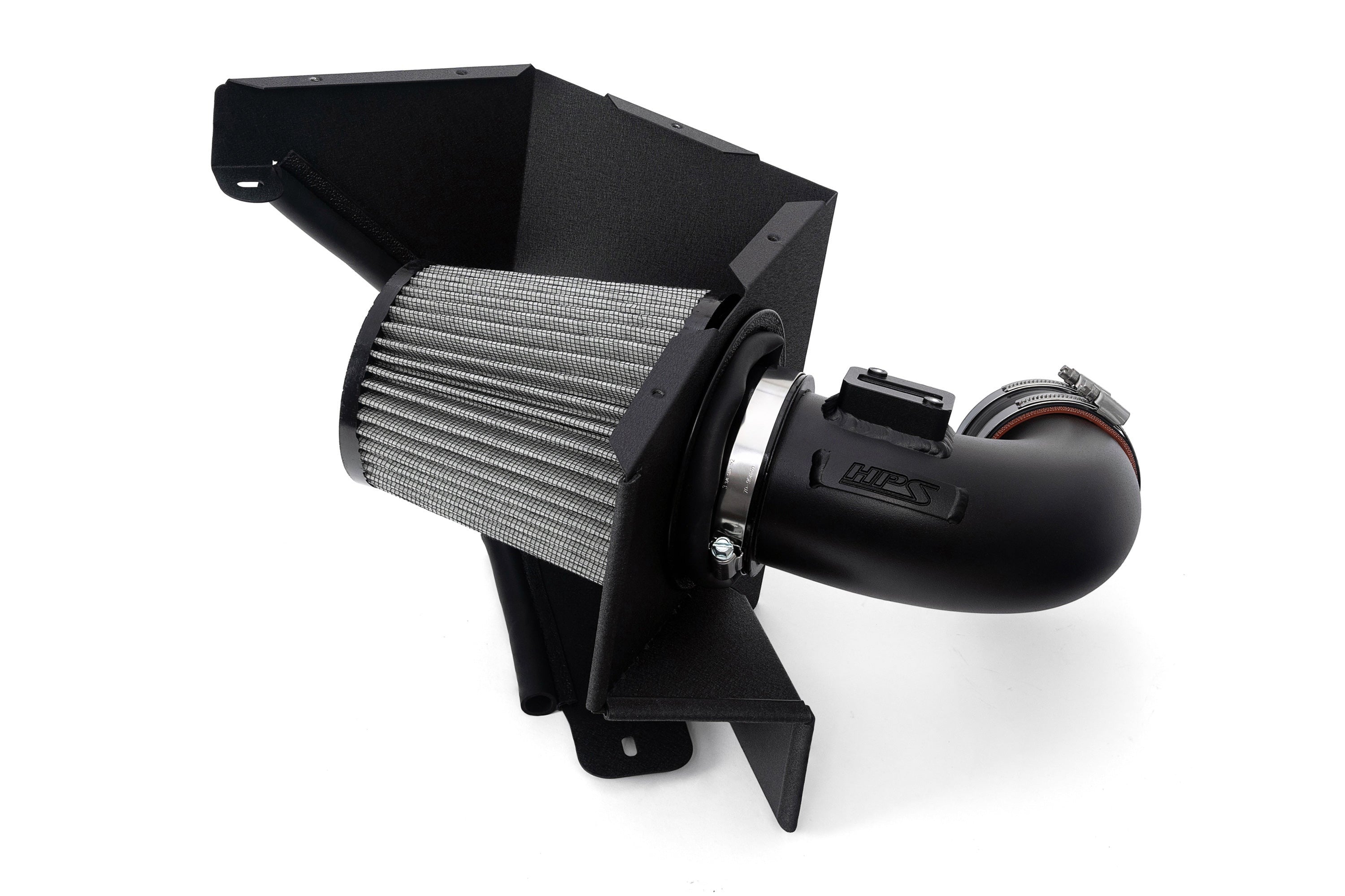 HPS Performance Air Intake Kit with Heat Shield 2022-2024 BMW 430i Gran Coupe 2.0L Turbo B48 G26, 827-770