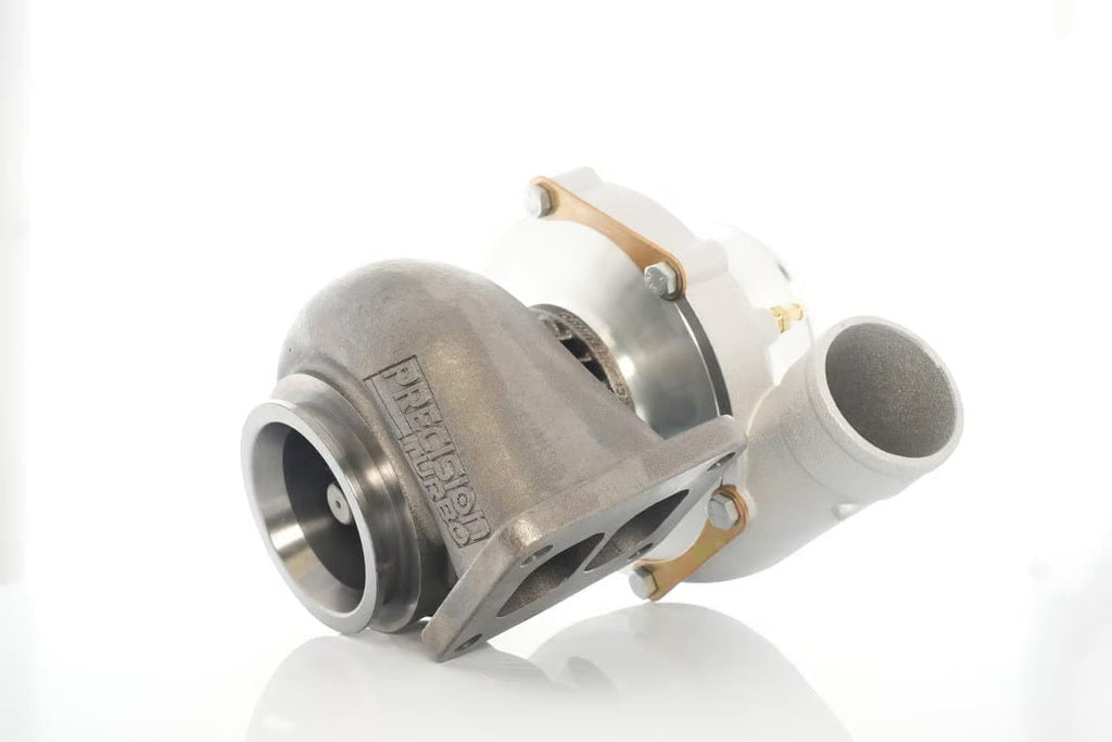 Precision Turbo & Engine GEN2 PT6466 BB SP CC W/ BUICK 3-BOLT INLET .63 A/R HD ACT
