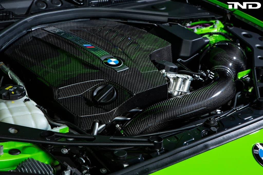 Eventuri BMW F87 M2 N55 Black Carbon Engine Cover