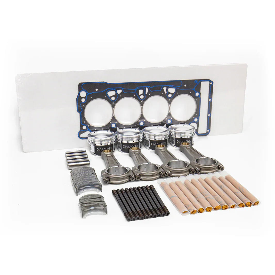 JDY Performance 2.0T/FSI Engine Ultimate Block Internal Kit-Diamond Pistons JDY iBeam Conrod