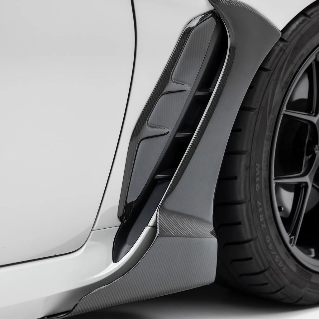 Compressive Tuning Black Series 2-Piece Carbon Fiber Fender Expansion Kit - 2022-2026 Subaru BRZ