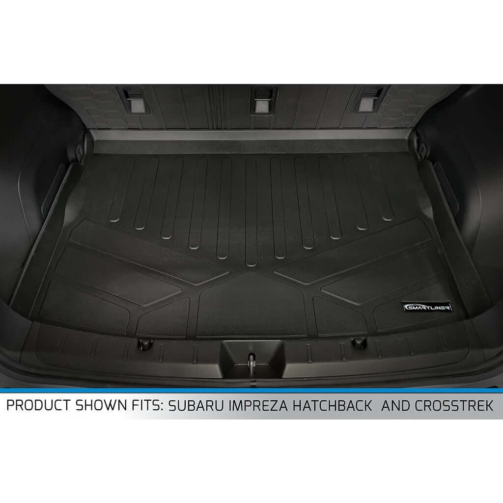 SMARTLINER Floor Liners for 2018-2023 Subaru Impreza Hatchback (No Sedan) and Crosstrek All Models