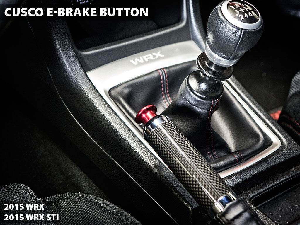 Cusco Spin Turn Knob Red - Subaru/Scion Models (inc. 2013-2016 Scion FR-S / 2015+ WRX/STI)