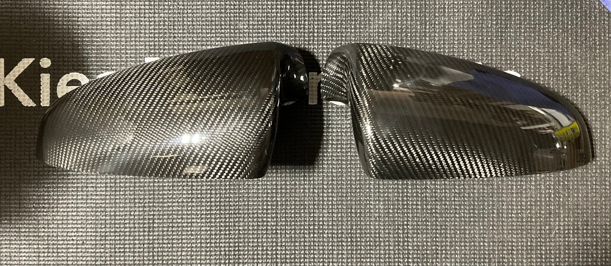 OPEN BOX - E6X/X Series/F1X Dry Carbon Fiber Mirror Caps (Blemish)