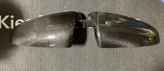 OPEN BOX - E6X/X Series/F1X Dry Carbon Fiber Mirror Caps (Blemish)
