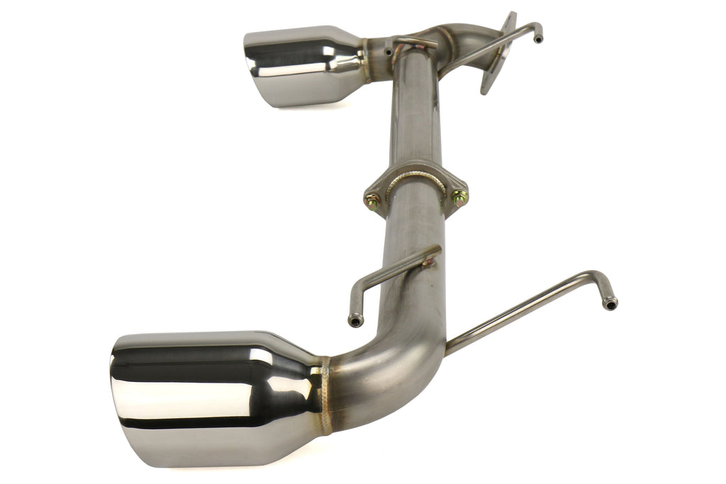 Remark Axle Back Exhaust Muffler Delete w/ Stainless Steel Double Wall Tips - 2013-2016 Scion FR-S / 2013-2016 Subaru BRZ