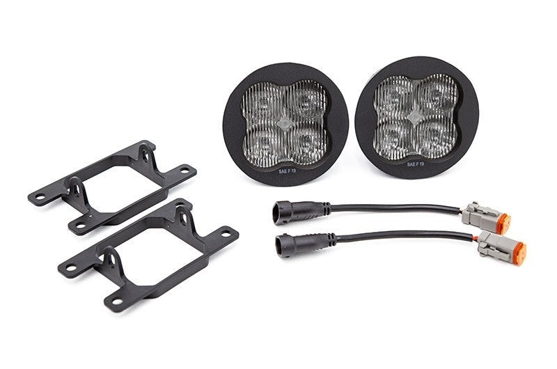 Diode Dynamics SS3 Sport Fog Light (White) - 2013-2016 Scion FR-S / 2015-2021 Subaru WRX / 2015-2017 STI / 2013-2020 BRZ / 2016-2024 Crosstrek / 2014-2024 Forester / 2012-2024 Impreza / 2019-2024 Ascent