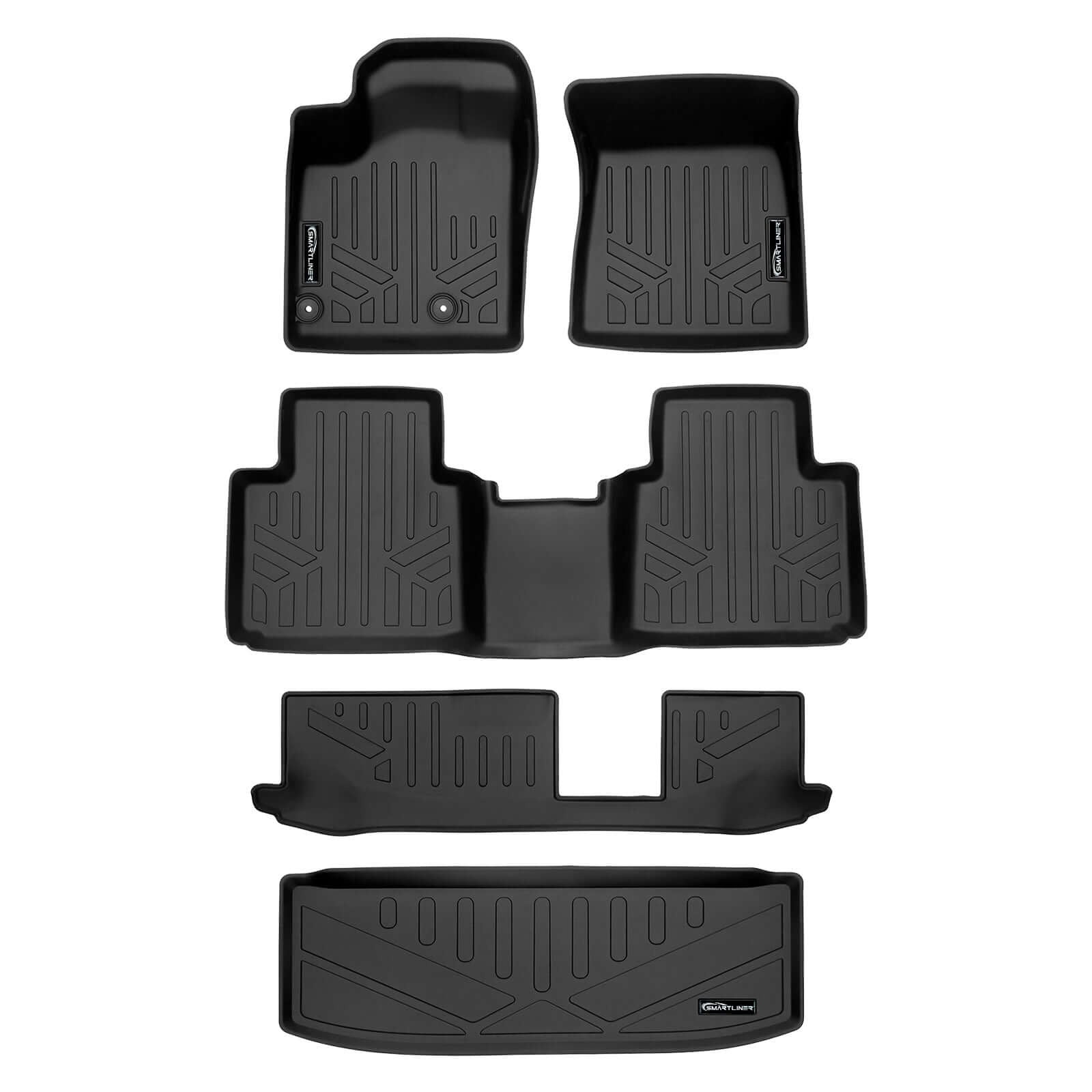 SMARTLINER Floor Liners for 2022-2026 Mitsubishi Outlander