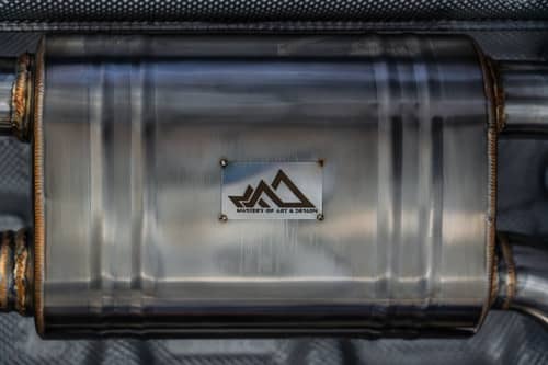 MAD BMW M3 M4 G8x S58 Axle Back Exhaust