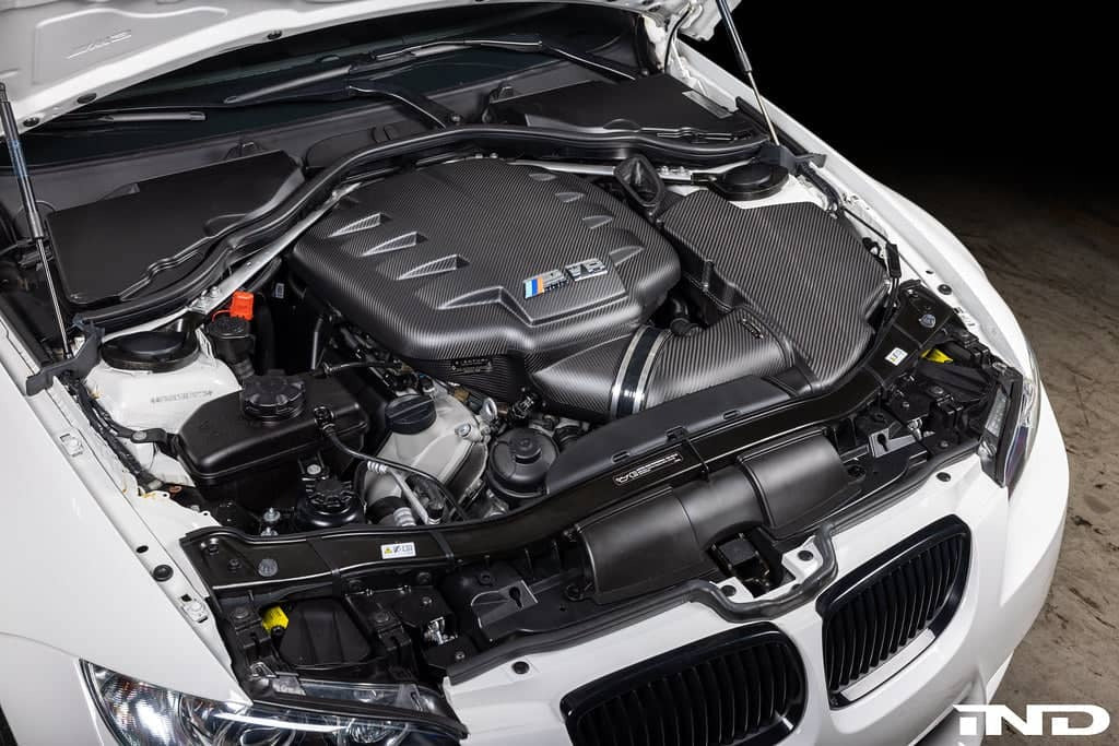 Eventuri BMW E9X M3 (S65) Black Carbon Airbox Lid - Matte
