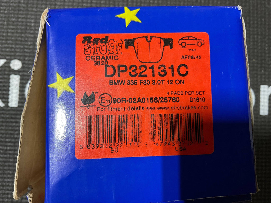 OPEN BOX - BMW Redstuff Brake Pad Set - EBC Brakes DP31079C