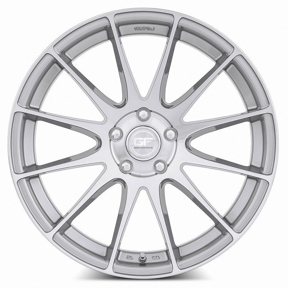 MRR GF6 19" 5x112 Silver Machined Face