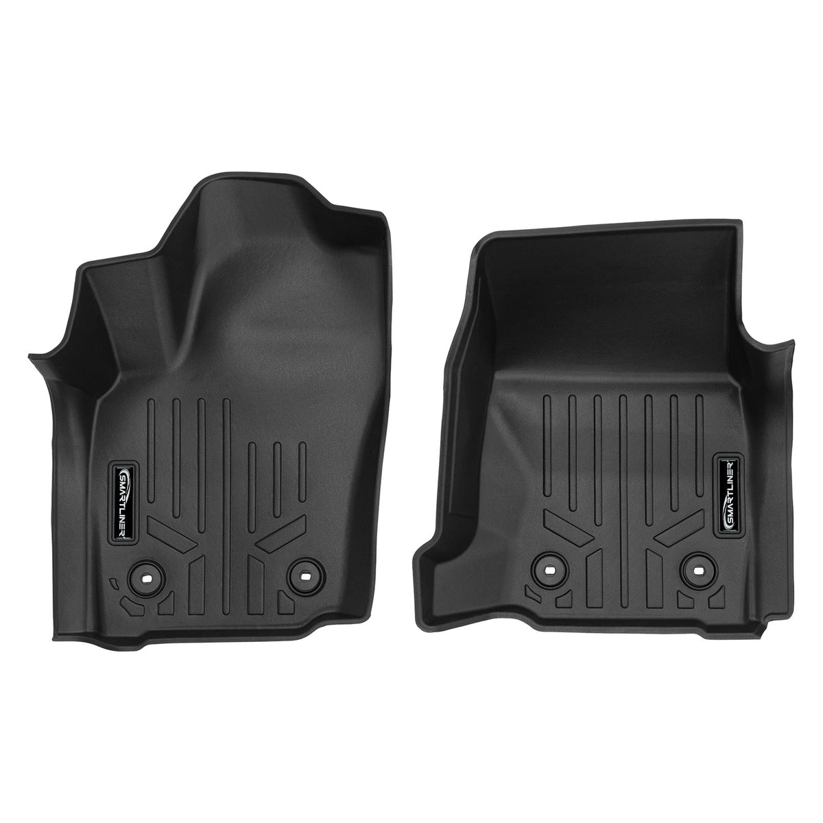 SMARTLINER Floor Liners for 2024-2026 Toyota Tacoma Double Cab (Only Fits[2nd Row Storage]