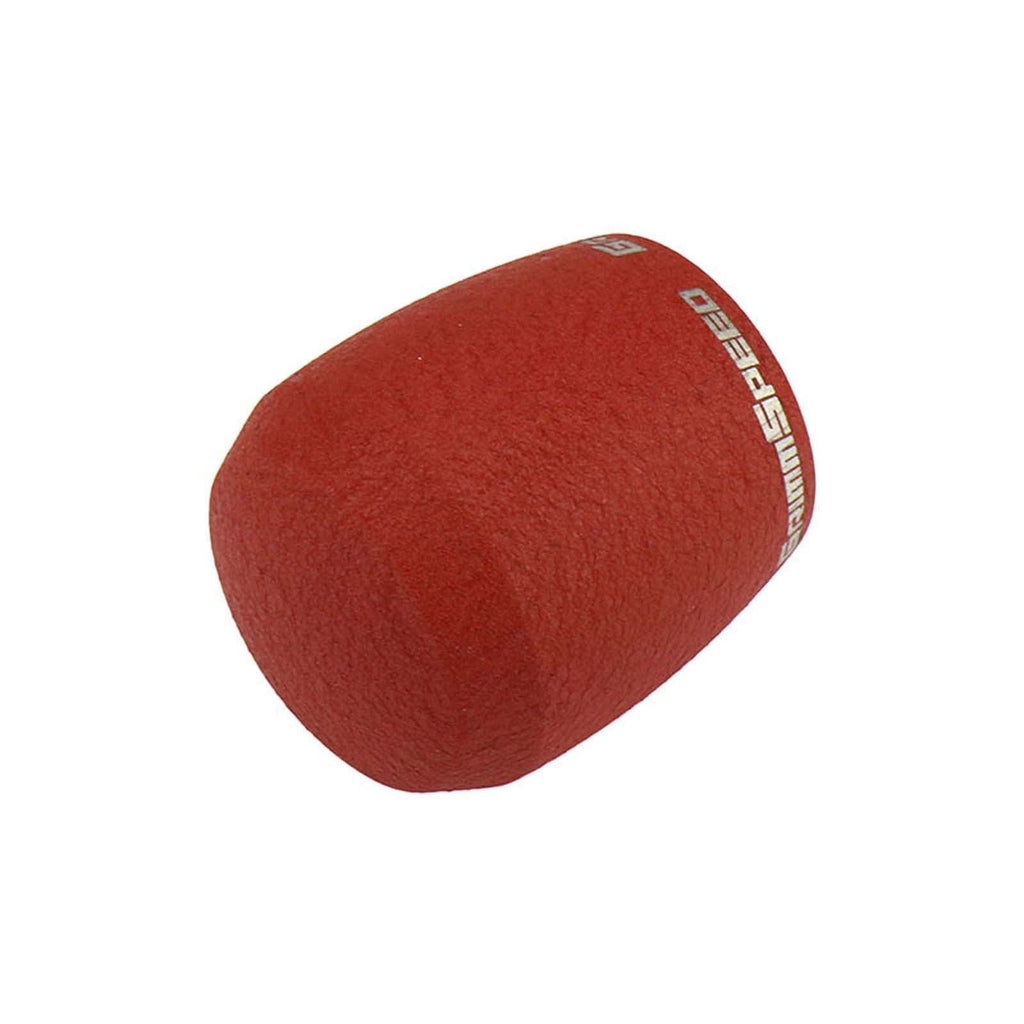 GrimmSpeed Stubby Shift Knob Stainless Steel Red - Subaru 6MT Models (inc. 2004+ STI / 2013+ BRZ)