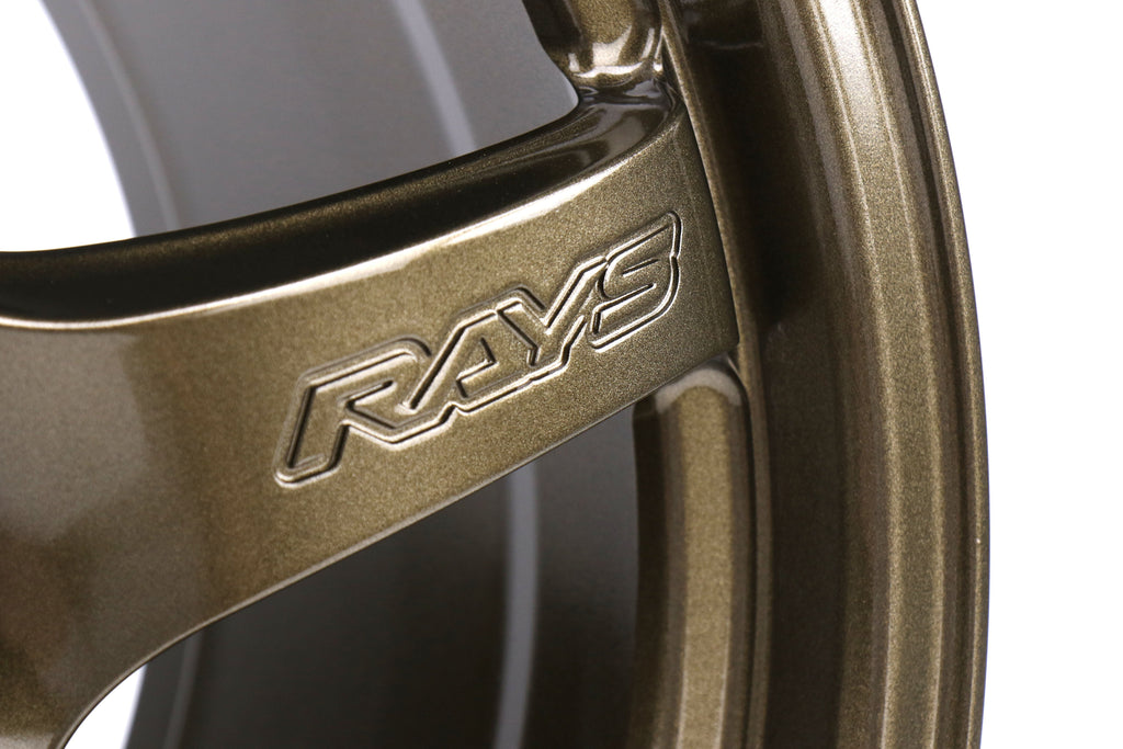 Rays Gram Lights 57CR Almite Gold 17x9 +38mm 5x100 (Sold As Pair) - 2013-2024 Subaru BRZ / Scion FR-S / Toyota GR86 / 2014-2018 Subaru Forester