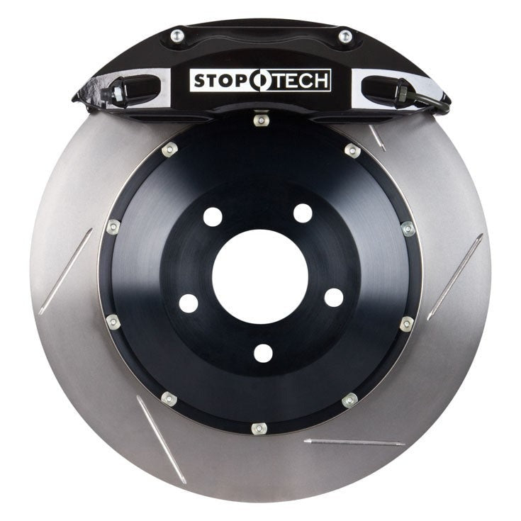 Stoptech 355x32 Big Brake Kit Slotted / Black (Front) - 2013+ FR-S / BRZ