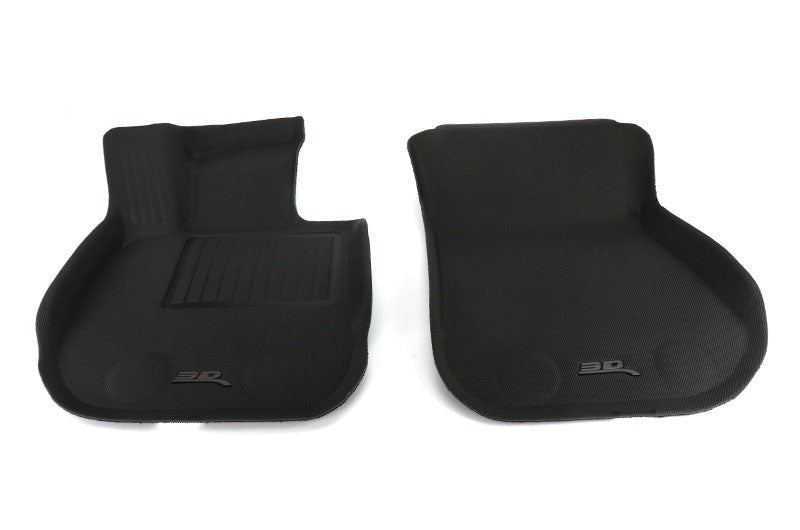 3D MAXpider Heavy Duty All Weather Floor Mats (Black) - Front Row - 2020-2024 Toyota GR Supra