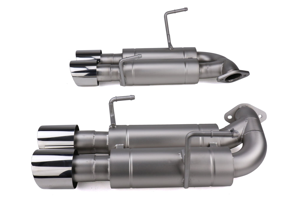 CP-E Austenite Axle Back Dual Mufflers - 2015-2021 Subaru WRX / STI
