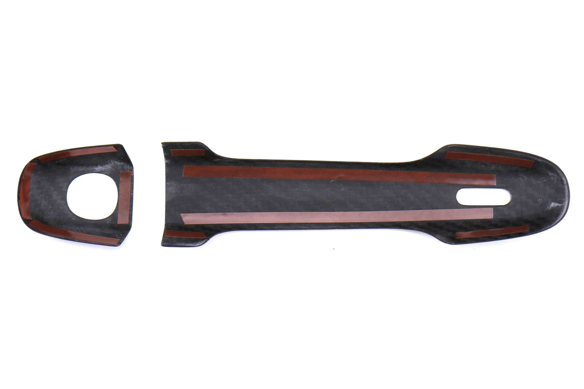 OLM Dry Carbon Fiber Door Handle Cover - 2013+ FT86-Gloss Carbon Fiber