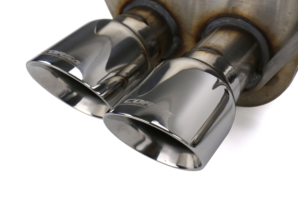 Corsa 3" Catback Exhaust System (Stainless Steel Tips) - 2015-2021 Subaru WRX / STI
