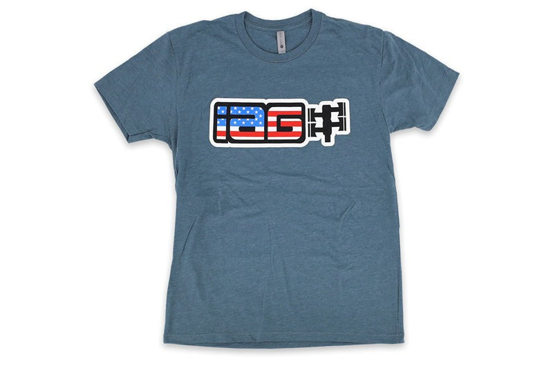 IAG Performance IAG USA Boxer Logo T-Shirt - Indigo / Small