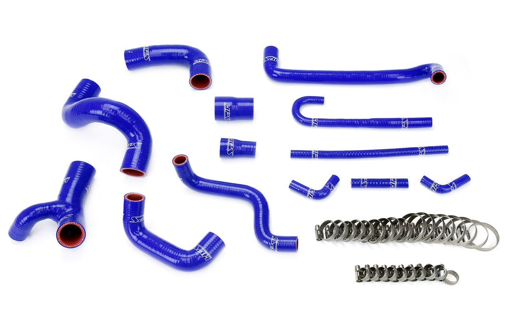 HPS Reinforced Silicone Radiator, Heater and Water Hose Coolant Kit 88-91 BMW E30 M3 Left Hand Drive , 57-1209