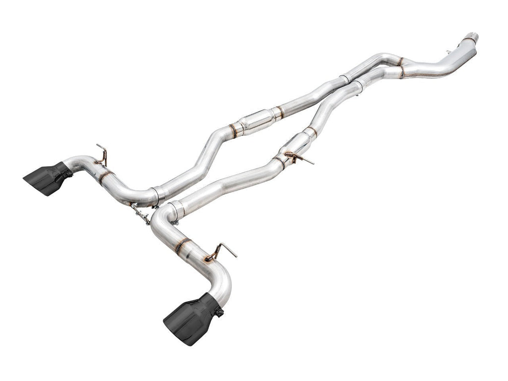 AWE Non-Resonated Touring Edition Exhaust - 2020-2024 Toyota GR Supra