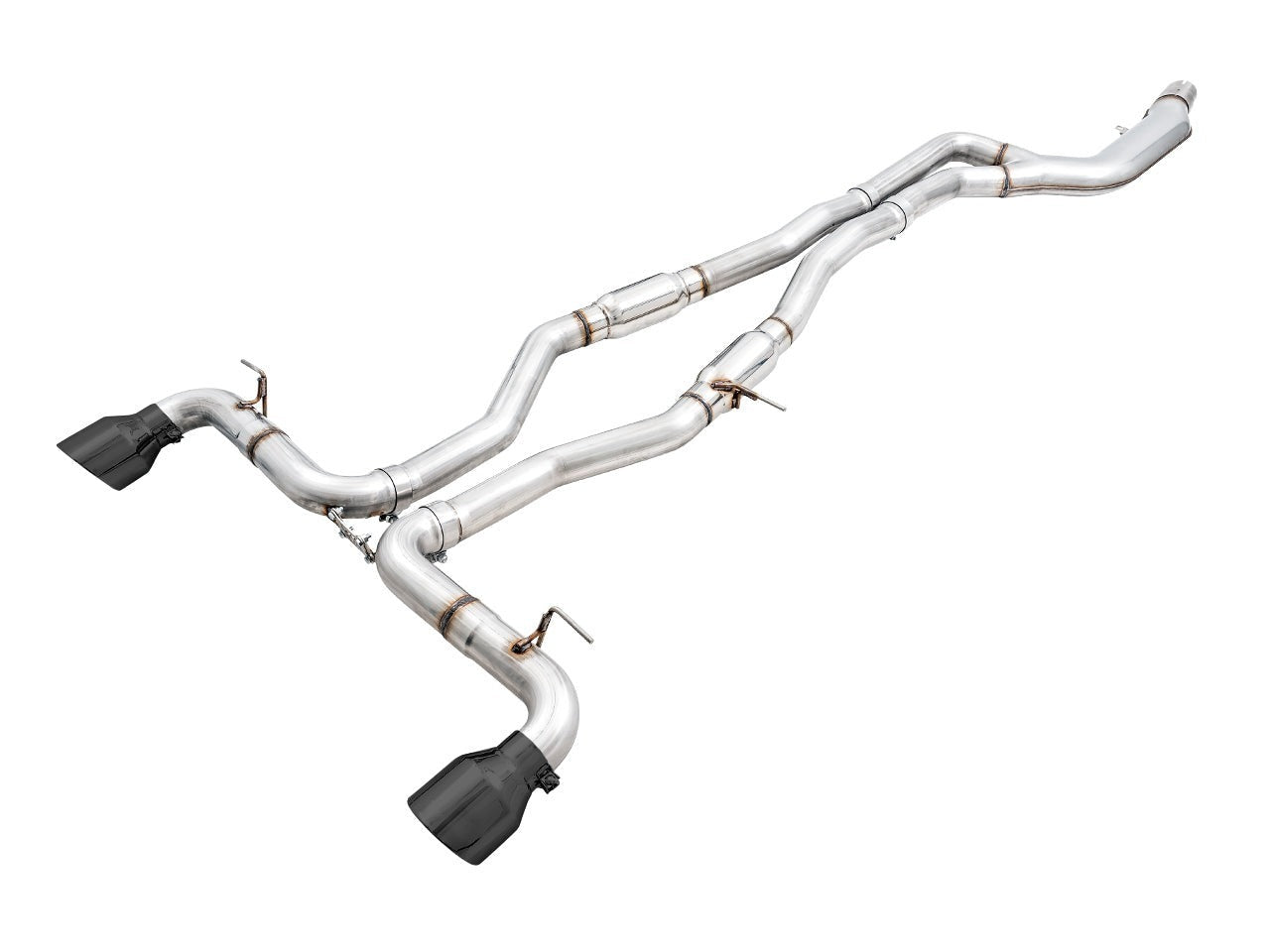 AWE Non-Resonated Touring Edition Exhaust - 2020-2024 Toyota GR Supra