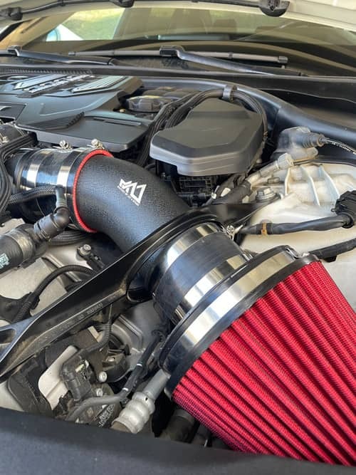 MAD BMW M5 M8 F9X & 550,750,850 G body Short Ram Cold Air Intake